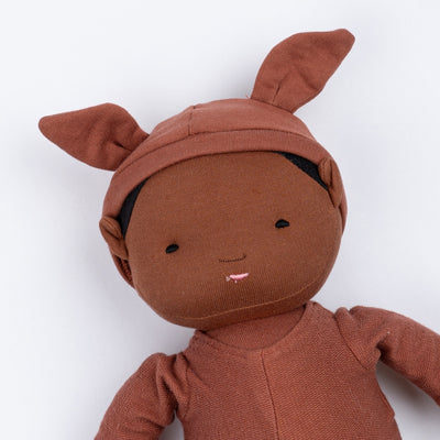 Fabelab Babykin Doll - Kit Dolls Chestnut