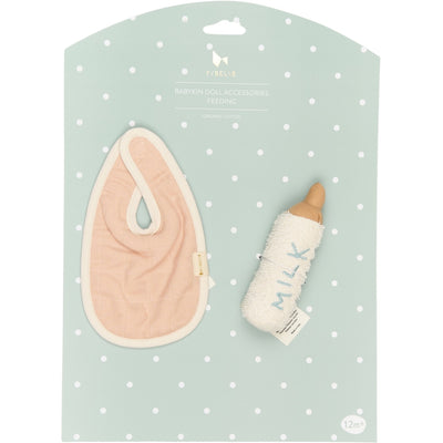 Fabelab Babykin Doll Accessories - Feeding Dolls Dusty Rose