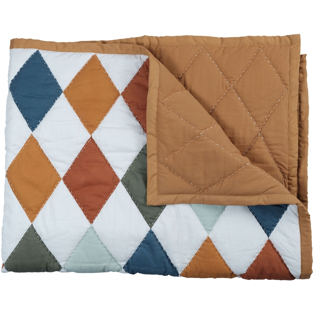 Fabelab Blanket - Diamond - Patchwork Blankets Multi Colours