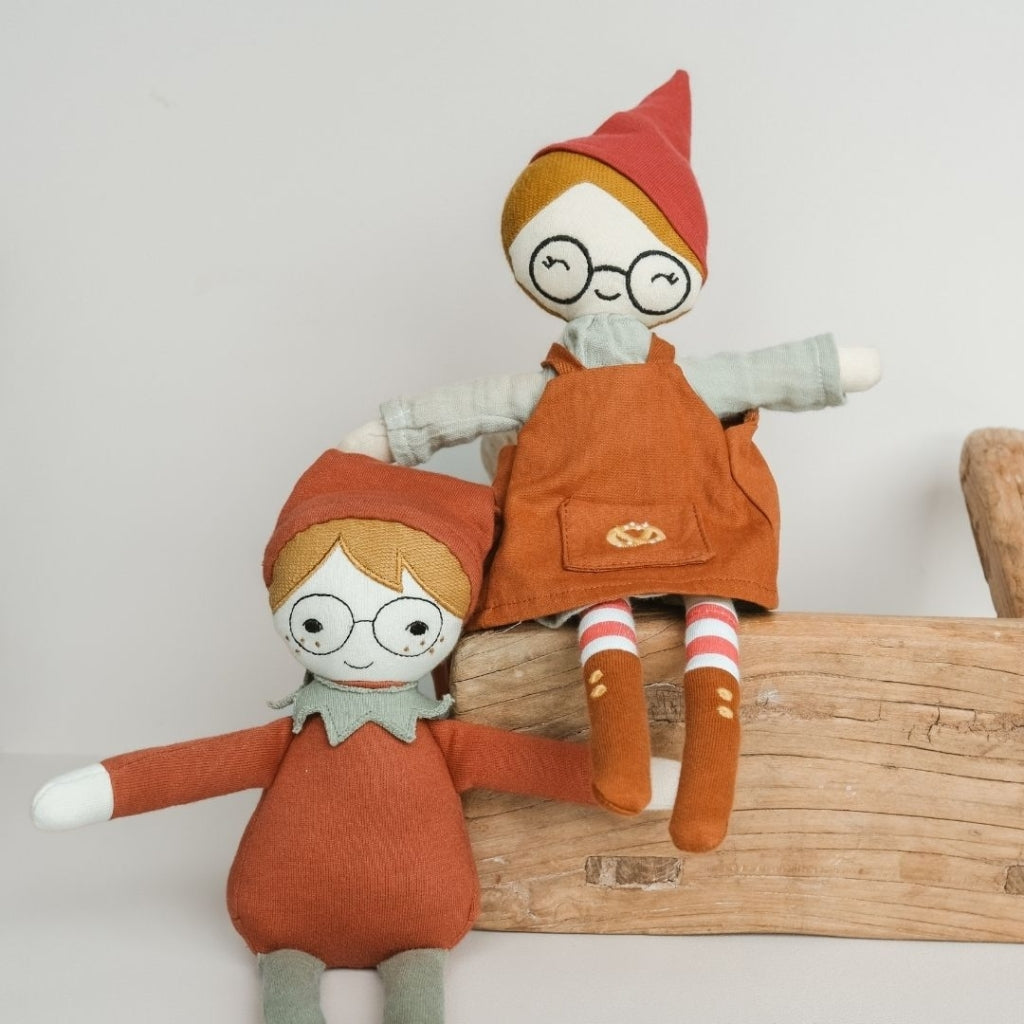 Fabelab Christmas Elf Doll - Hugo Dolls Multi Colours