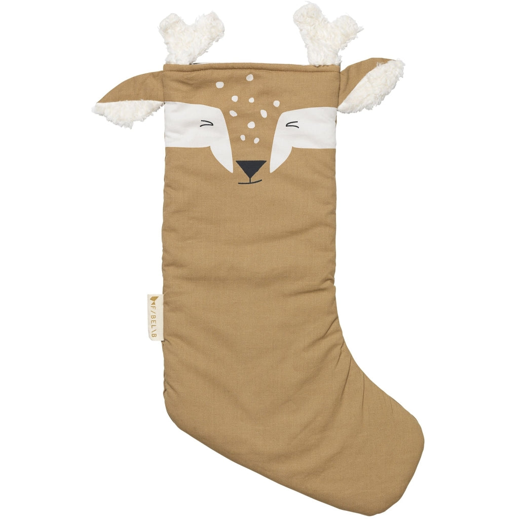 Fabelab Christmas Stocking Deer - Caramel Decoration Caramel