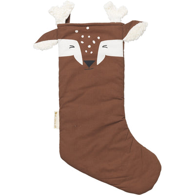 Fabelab Christmas Stocking Deer - Chestnut Decoration Chestnut