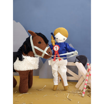 Fabelab Doll clothes set - horse Dolls Navy