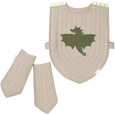 Fabelab Dress-up Knight Armour set - Beige Dress-Up & Roleplay OLIVE