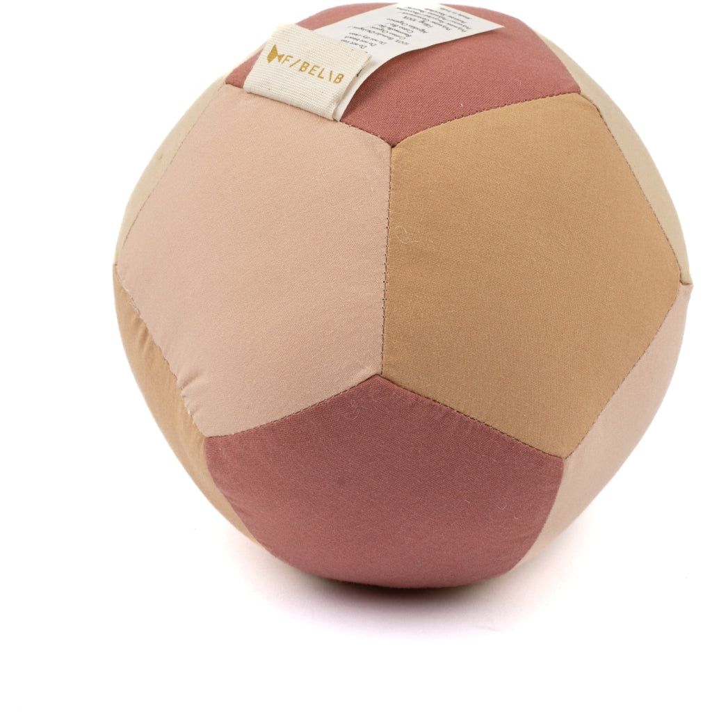 Fabelab Fabric Ball - Rose mix Baby Toys Dusty Rose