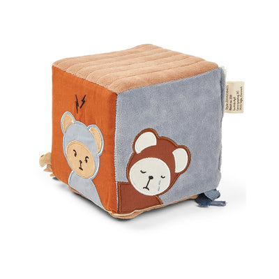 Fabelab Fabric Cube - Bob has feelings Baby Toys Multi Colours