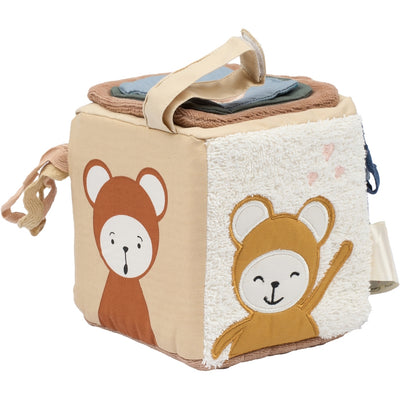 Fabelab Fabric Cube - Bob has feelings Baby Toys Multi Colours