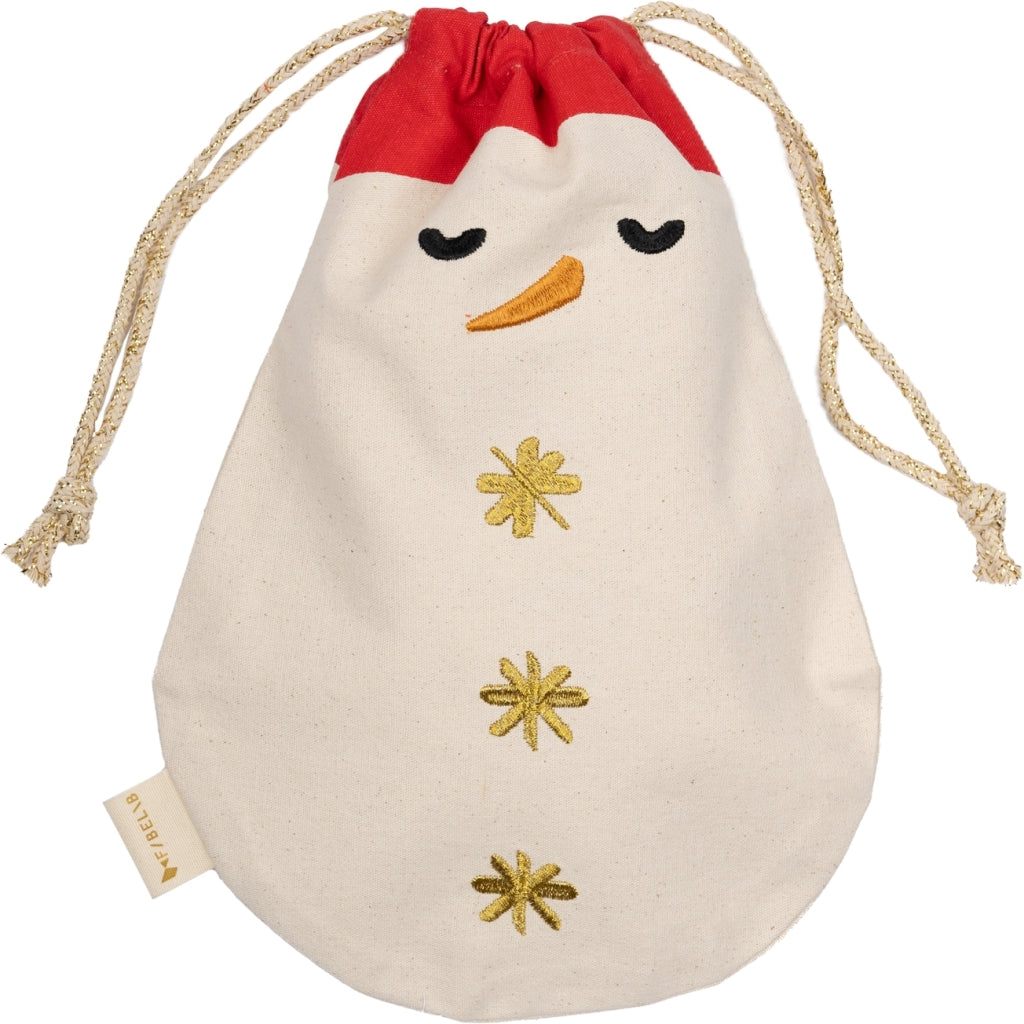 Fabelab Gift Bag - Snowman Decoration