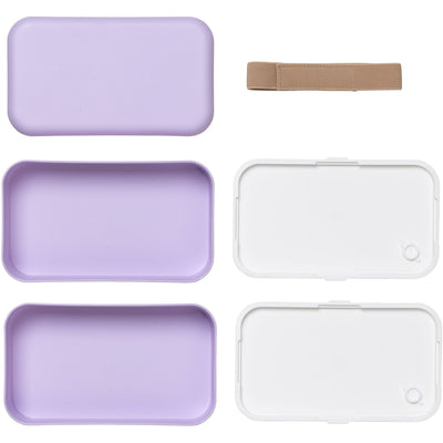 Fabelab Lunchbox 2 layer - Lilac - PLA Lunchboxes & Containers Lilac