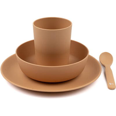 Fabelab Meal Set - Caramel - PLA Tableware Caramel