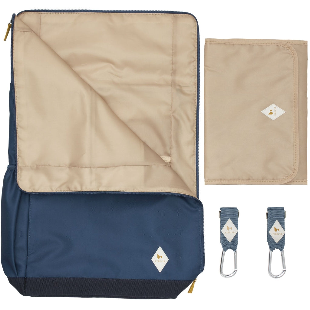 Fabelab On-the-go Parent Backpack - Navy Bags & Backpacks Navy