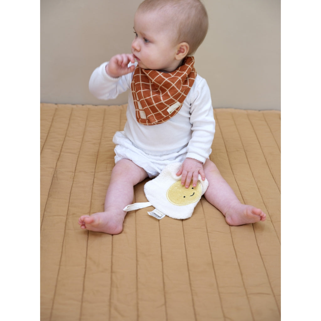 Fabelab Pacifier Cuddle - Egg Cuddles Natural (unbleached cotton)