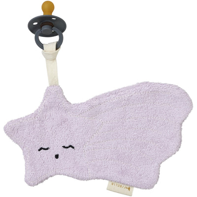 Fabelab Pacifier Cuddle - Shooting Star - Lilac Cuddles Lilac