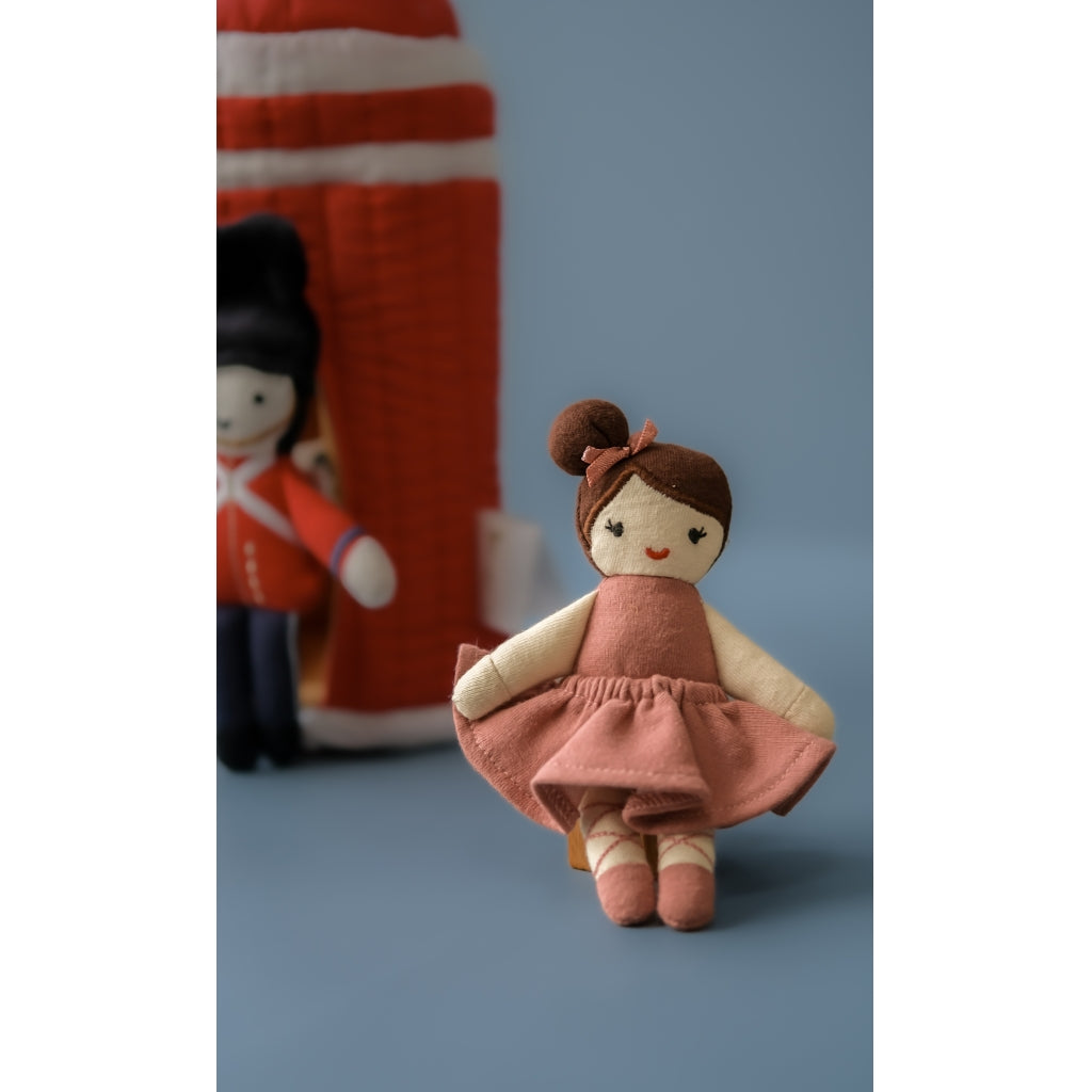 Fabelab Pocket Friend - Ballerina Dolls Ash Rose