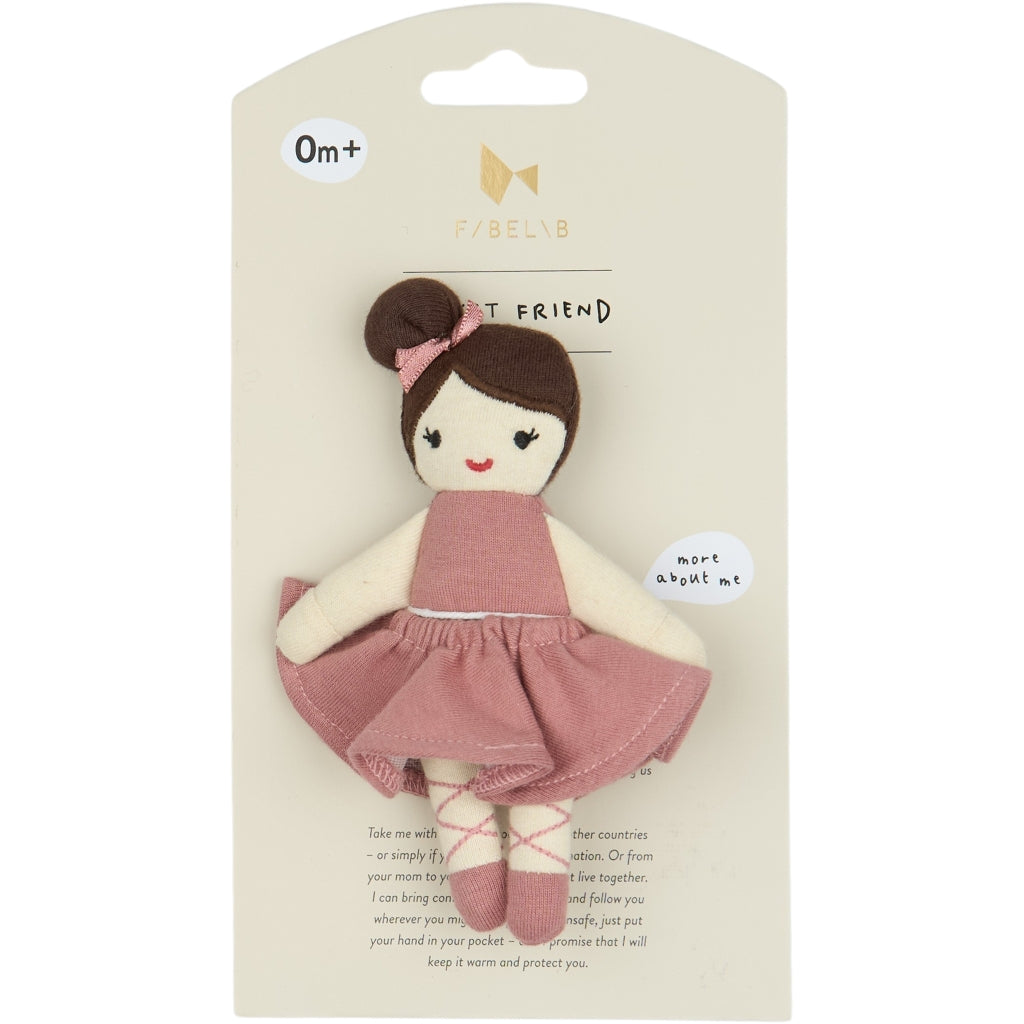 Fabelab Pocket Friend - Ballerina Dolls Ash Rose