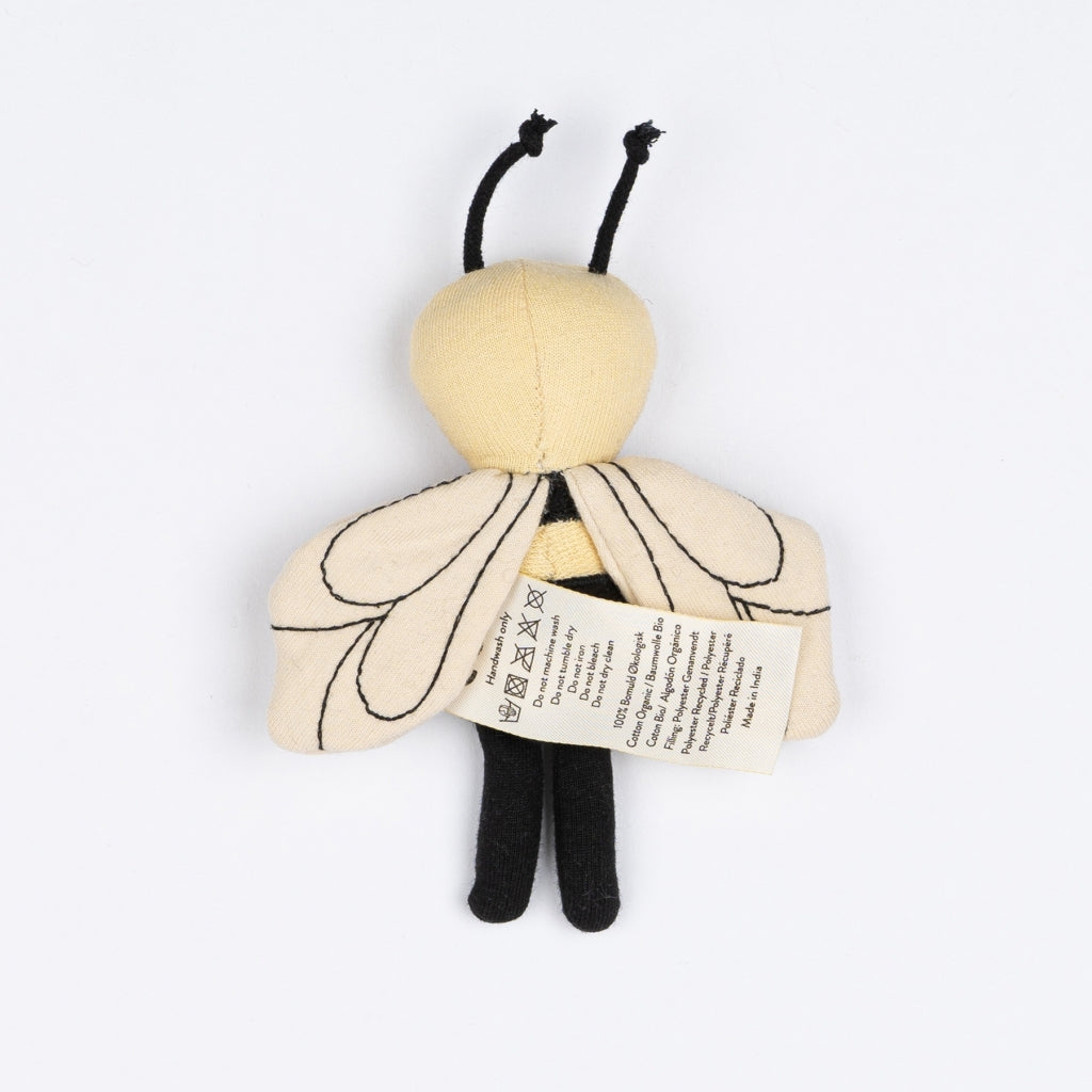 Fabelab Pocket Friend - Bee Dolls Pale Yellow