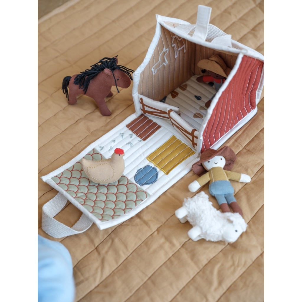 Fabelab Pocket Friend - Farm Animals Dolls Multi Colours