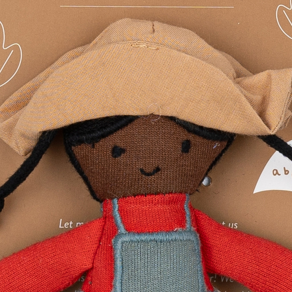 Fabelab Pocket Friend - Farmer Laura Dolls Multi Colours