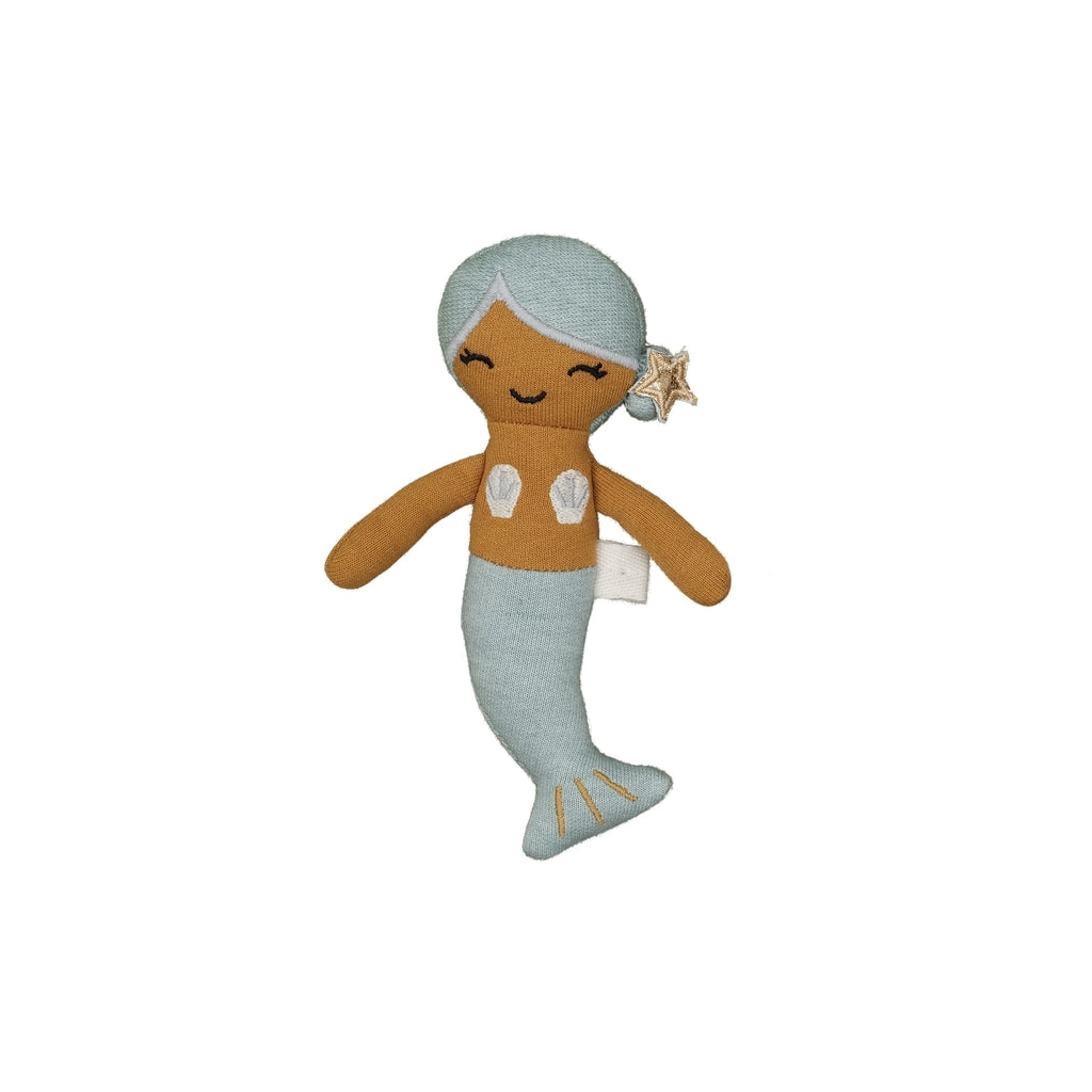 Fabelab Pocket Friend - Mermaid - Blue Dolls Blue