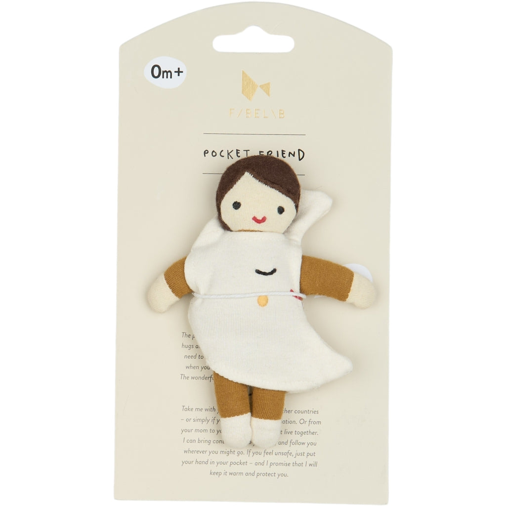 Fabelab Pocket Friend - Moon Dolls Natural