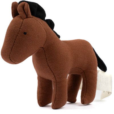 Fabelab Rattle - Horse Hildur Baby Toys Chestnut