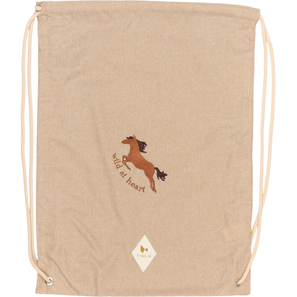 Fabelab String Bag - Wild at Heart Bags & Backpacks Caramel