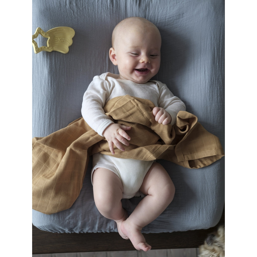 Fabelab Swaddle - Caramel Swaddles & Muslin Cloths Caramel