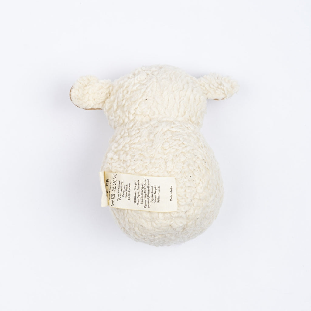 Fabelab Tumbler - Sheep Baby Toys Natural (unbleached cotton)